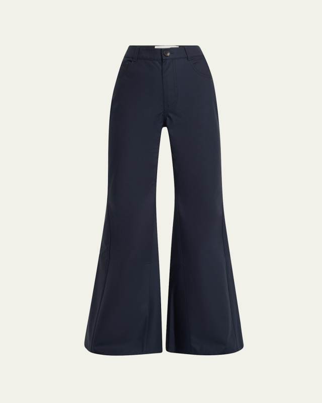 Flared High Waist Pants
